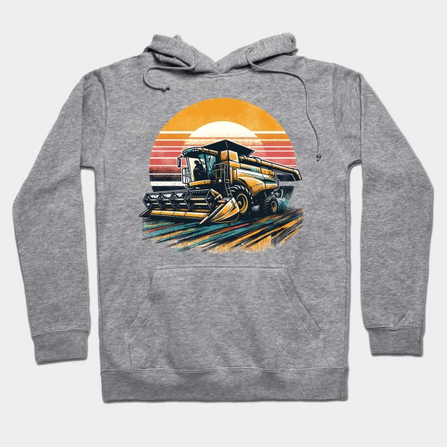 Combine Harvesters Hoodie by Vehicles-Art